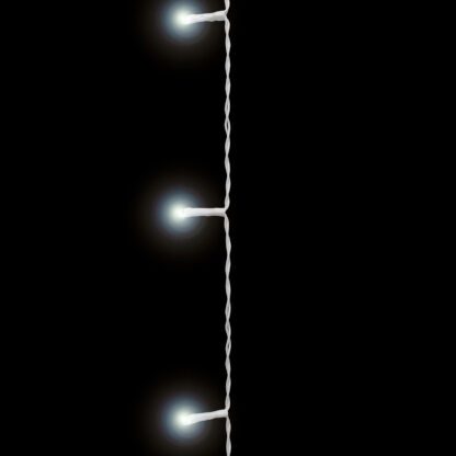 Fényfüggöny - 100 db LED - hidegfehér - hálózati - IP44 - 2,2 m - 8 program - Image 4