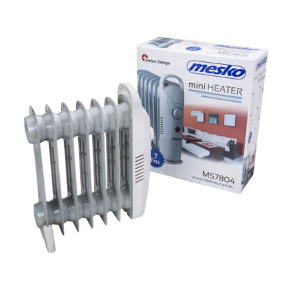 Mesko hősugárzó olajradiátor - 220-240 V - 700 W - 7 lamellás - Image 4