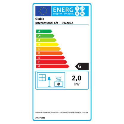 Elektromos fali kandalló - hősugárzó + LED - 91 x 15 x 56 cm - Image 4