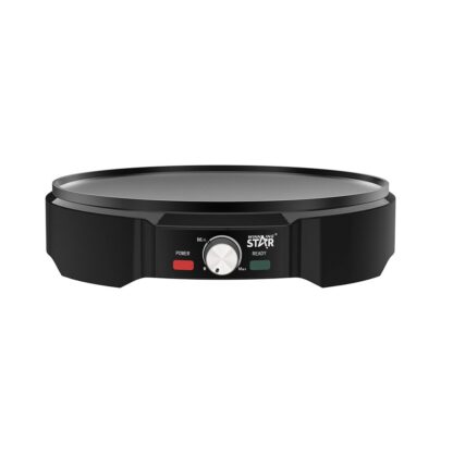 WinningStar - Elektromos palacsintasütő - 1200 W - fekete - Image 4