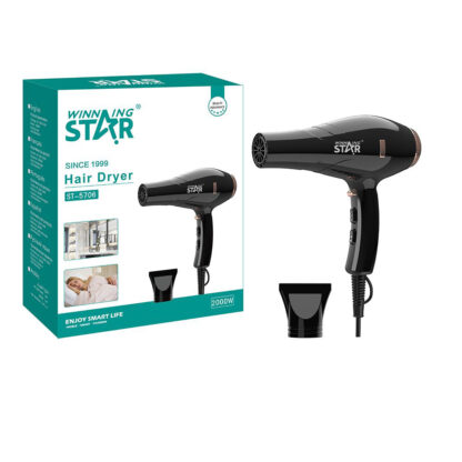 WinningStar - Hajszárító - 2000W - fekete - Image 4