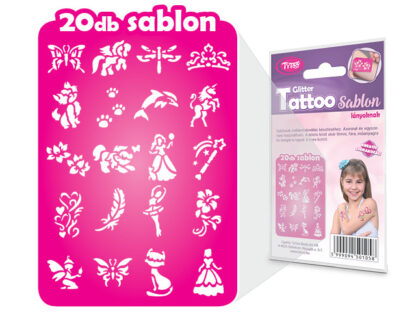 Sablon szett - lányoknak - 21 db-os - Image 4