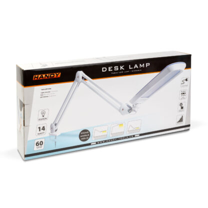 Asztali LED lámpa - dimmerelhető - fém - fehér - Image 5