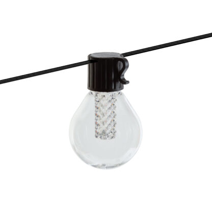 Smart szolár fényfüzér - 15 db fehér LED - állítható színhőmérséklet - 7,5 m - bluetooth - Image 5