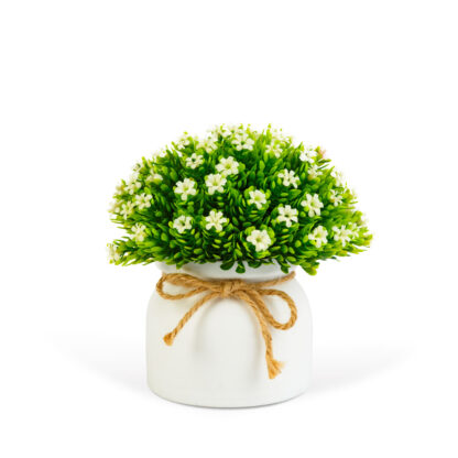 Műnövény dekoráció - apró virág - 3 féle - 18 x 8,5 cm - Image 5