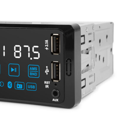 Fejegység "PhantomX" - 1 DIN - 4 x 50 W - gesztusvezérlés - BT - MP3 - AUX - USB - Image 5