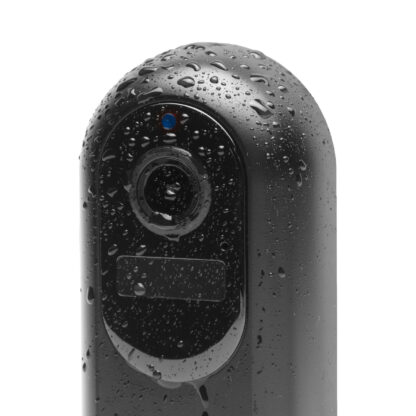 Smart Wi-Fi-s videó kaputelefon - akkumulátoros, 12V - MicroSD, FHD, PIR - fekete - Image 5