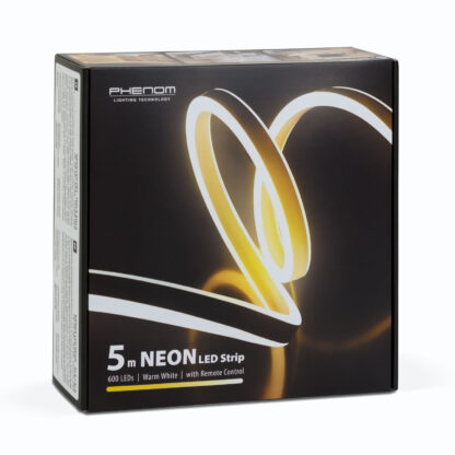 NEON LED szalag - melegfehér - 5 m - 220-240V - 2835 SMD - 120 LED/m - 6W/m - Image 5