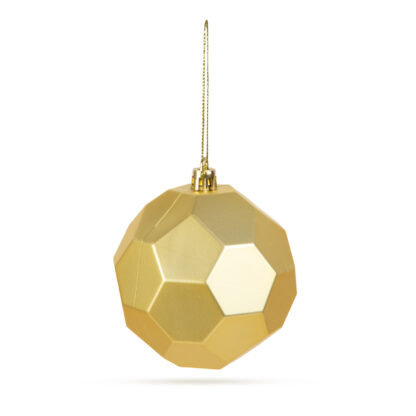 Karácsonyfadísz szett - gömbdísz - arany - 6 db / csomag - Image 5