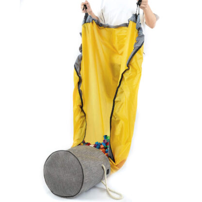 Összehúzható játéktároló szőnyeg - Ø135 cm - Image 5
