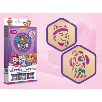 Paw Patrol lányos csillámtetoválás szett - Image 5