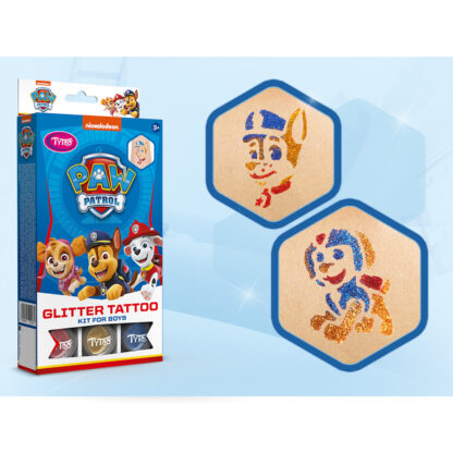 Paw Patrol fiús csillámtetoválás szett - Image 5