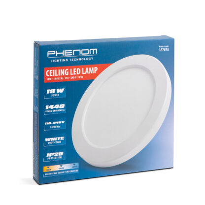 Mennyezeti LED Lámpa - 18W - 1440 lm - 110 - 240 V - IP20 - Image 6