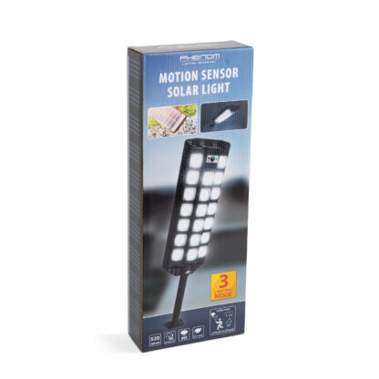 Szolár fali reflektor - 520 SMD LED - 3000 lm - 20W - 4500 mAh - IP65 - Image 6