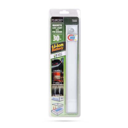 LED világítás mozgásérzékelővel - Akkumulátoros, mágneses - 1,4 W - 30 cm - Image 6