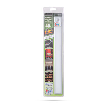LED világítás mozgásérzékelővel - Akkumulátoros, mágneses - 2 W - 40 cm - Image 6
