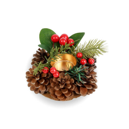 Adventi dekoráció - mécsestartóval - 6 féle - 13 cm - Image 6