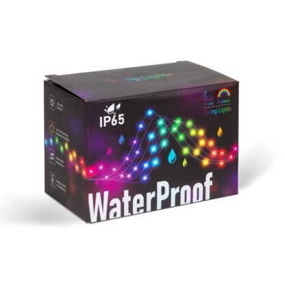 Smart fényfüzér - 100-240V - 66 RGB LED - 10 m - Bluetooth - Image 6