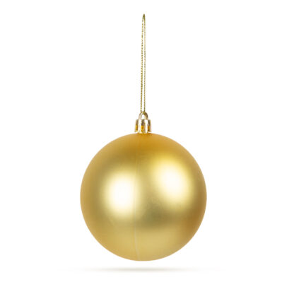 Karácsonyfadísz szett - gömbdísz - arany - 6 db / csomag - Image 6