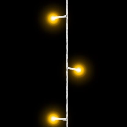 Fényfüzér - 50 db LED - melegfehér - hálózati - 5 m - 8 program - Image 6