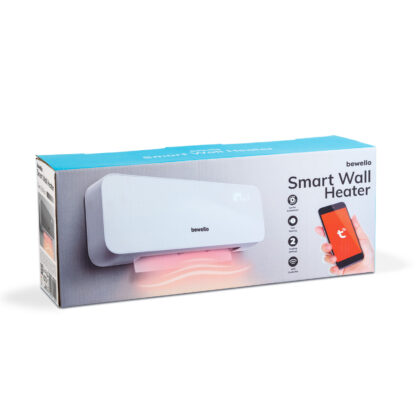 Smart fali hősugárzó - 1000/2000W - Tuya - 220 - 240V - szürke - Image 6