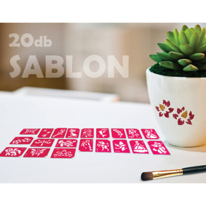 Sablon szett - lányoknak - 21 db-os - Image 6
