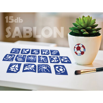Sablon szett - fiúknak - 15 db-os - Image 6