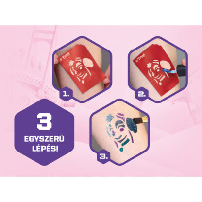 Paw Patrol lányos csillámtetoválás szett - Image 6