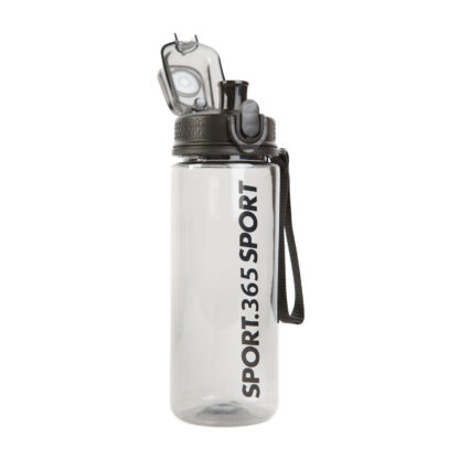 Sport kulacs - műanyag, átlátszó - 600 ml - 3 színben - Image 8