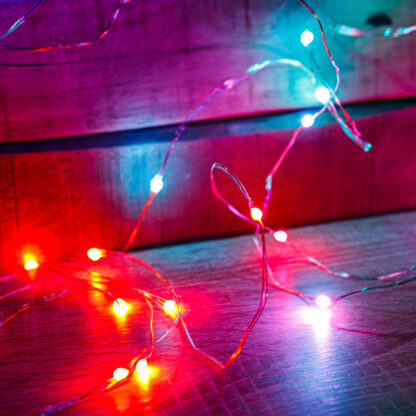 Smart fényfüzér - USB - 33 RGB LED - 5 m - Bluetooth - Image 8