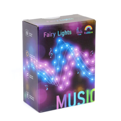 Smart fényfüzér - USB - 33 RGB LED - 5 m - Bluetooth - Image 9