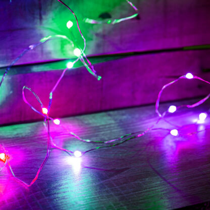 Smart fényfüzér - USB - 66 RGB LED - 10 m - Bluetooth - Image 9